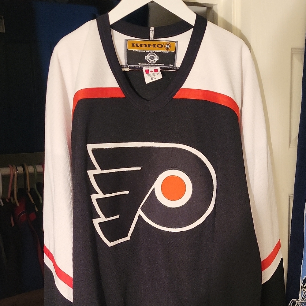 Black Authentic Flyers Jersey